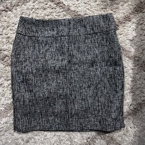 The Limited Black and White Mini Pencil Skirt